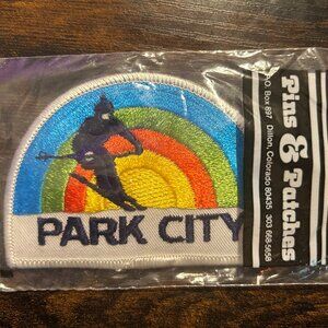Vintage Park City Utah Ski Patch - NEW IN BAG - 70s/80s